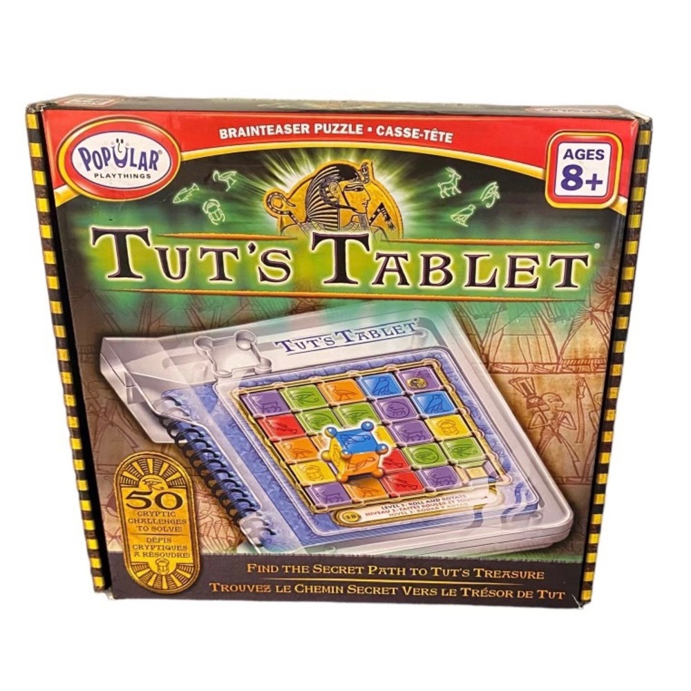 TUT'S TABLET Brainteaser Puzzle  Strategy Logic Maze Game Popular Playthings New